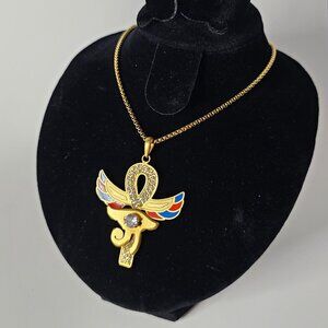 Ancient Egyptian Art Inspired Necklace